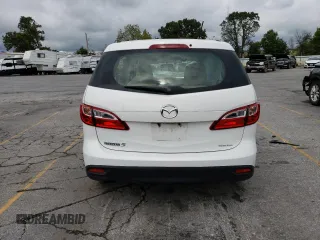2012 Mazda 5 Sport with VIN JM1CW2BL3C0144452, listed as a Copart auction lot 70593054 with 160,318 mi miles and Salvage Title. Bid and sale history available at DreamBid. Image 6.
