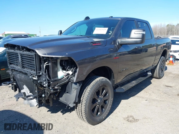 2024 Ram 2500 Big Horn with VIN 3C6UR5DL6RG293816, listed as a IAAI auction lot 41502929 with 4,958 mi miles and . Bid and sale history available at DreamBid. Image 18.