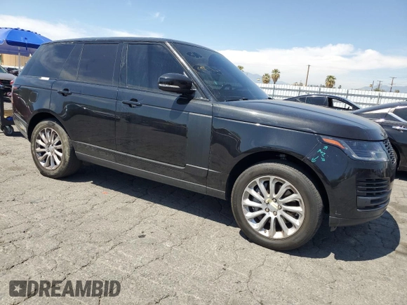 2020 Land Rover Range Rover with VIN SALGR2SU6LA579082, listed as a Copart auction lot 52079405 with 75,713 mi miles and Clean title. Bid and sale history available at DreamBid. Image 4.