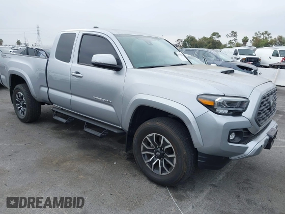 2022 Toyota Tacoma SR with VIN 3TYRZ5CN9NT022492, listed as a IAAI auction lot 42378801 with 9,312 mi miles and . Bid and sale history available at DreamBid. Image 1.