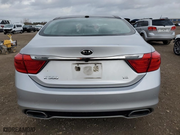 2015 Kia K900 Luxury with VIN KNALW4D45F6022028, listed as a Copart auction lot 45048855 with 81,321 mi miles and Clean Title. Bid and sale history available at carsss.com. Image 6.
