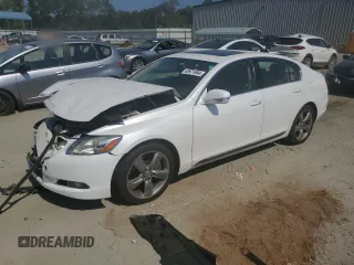 2008 Lexus GS 350 with VIN JTHBE96S580037725, listed as a Copart auction lot 68971684 with 87,385 mi miles and Salvage Title. Bid and sale history available at carsss.com. Image 1.