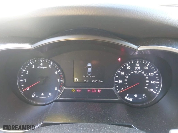 2012 Kia Optima SX with VIN 5XXGR4A6XCG030348, listed as a IAAI auction lot 41002991 with 170,010 mi miles. Bid and sale history available at carsss.com. Image 7.