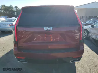 2021 Cadillac Escalade Premium Luxury with VIN 1GYS4BKL8MR396383, listed as a Copart auction lot 83378474 with 58,569 mi miles and Salvage Title. Bid and sale history available at carsss.com. Image 6.