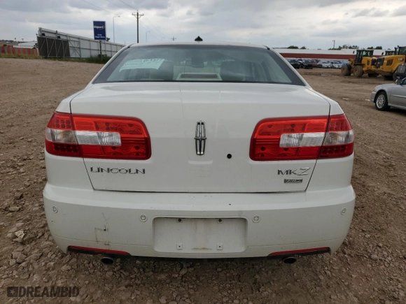 2008 Lincoln MKZ with VIN 3LNHM28T18R635429, listed as a Copart auction lot 66032034 with 136,946 mi miles and Clean Title. Bid and sale history available at carsss.com. Image 6.