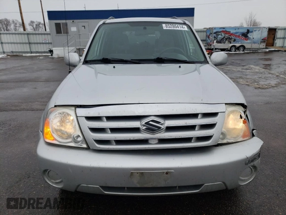 2005 Suzuki XL7 LX with VIN JS3TX92V054108383, listed as a Copart auction lot 85280414 with 128,594 mi miles and Salvage title. Bid and sale history available at DreamBid. Image 5.