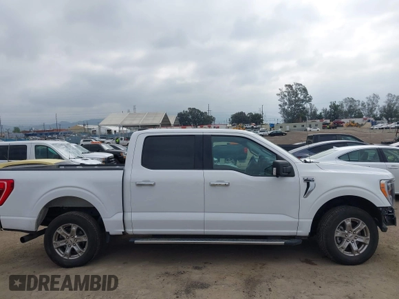 2021 Ford F-150 XL with VIN 1FTEW1C84MKD17415, listed as a IAAI auction lot 41896088 with 110,761 mi miles. Bid and sale history available at carsss.com. Image 14.