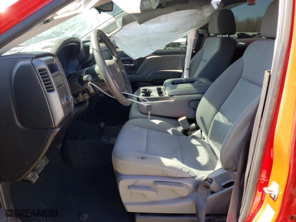 2018 Chevrolet Silverado 1500 Custom with VIN 3GCUKPEC5JG545132, listed as a Copart auction lot 47391655 with 60,290 mi miles and Non Repairable. Bid and sale history available at carsss.com. Image 7.