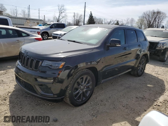 2018 Jeep Grand Cherokee High Altitude with VIN 1C4RJFCT9JC120215, listed as a Copart auction lot 54124305 with 81,203 mi miles and Clean title. Bid and sale history available at DreamBid. Image 1.