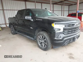 2022 Chevrolet Silverado 1500 RST with VIN 1GCUDEET0NZ644607, listed as a IAAI auction lot 41614044 with 56,524 mi miles and . Bid and sale history available at DreamBid. Image 1.