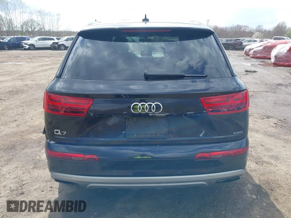 2019 Audi Q7 Premium with VIN WA1AHAF74KD034469, listed as a IAAI auction lot 42037259 with 92,404 mi miles and . Bid and sale history available at DreamBid. Image 16.