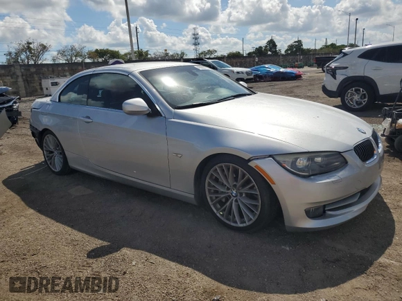 2011 BMW 3 Series 335i with VIN WBADX7C56BE579771, listed as a Copart auction lot 45565175 with 69,162 mi miles and Salvage Title. Bid and sale history available at carsss.com. Image 4.