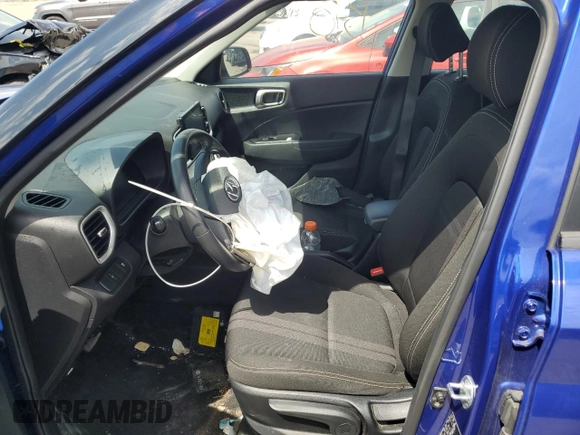 2023 Hyundai Venue Limited with VIN KMHRC8A35PU243601, listed as a Copart auction lot 55655755 with 21,571 mi miles and Clean Title. Bid and sale history available at DreamBid. Image 7.