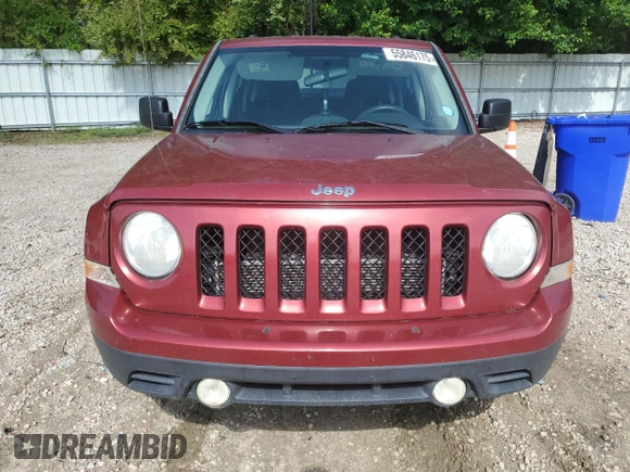 2014 Jeep Patriot Sport with VIN 1C4NJPBB2ED648515, listed as a Copart auction lot 55846175 with 143,105 mi miles and Clean Title. Bid and sale history available at DreamBid. Image 5.
