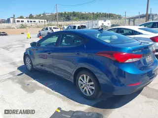 2015 Hyundai Elantra Limited with VIN KMHDH4AE8FU304086, listed as a IAAI auction lot 41830380 with 72,860 mi miles. Bid and sale history available at carsss.com. Image 3.