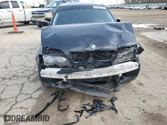 2003 BMW 3 Series 325xi with VIN WBAEU334X3PM56980, listed as a Copart auction lot 51082745 with 159,044 mi miles and Salvage Title. Bid and sale history available at carsss.com. Image 5.