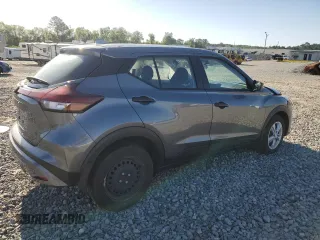 2024 Nissan Kicks S with VIN 3N1CP5BV3RL471450, listed as a Copart auction lot 53085745 with 9,448 mi miles and Salvage Title. Bid and sale history available at carsss.com. Image 3.