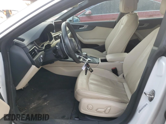 2018 Audi A5 Sportback Prestige z VIN WAUCNCF59JA062993, wystawiony jako Copart lot #41951095 z przebiegiem 70 238 mil mil oraz Szkoda całkowita • Salvage title. Historia ofert i sprzedaży dostępna na DreamBid. Obrazek 7.