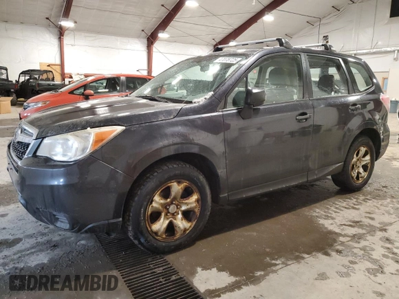 2014 Subaru Forester 2.5i with VIN JF2SJAAC3EG423823, listed as a Copart auction lot 47078725 with 195,788 mi miles and Clean Title. Bid and sale history available at carsss.com. Image 1.
