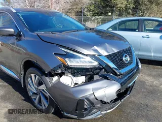 2021 Nissan Murano SL with VIN 5N1AZ2CS3MC117994, listed as a IAAI auction lot 41332184 with 20,600 mi miles and . Bid and sale history available at DreamBid. Image 6.
