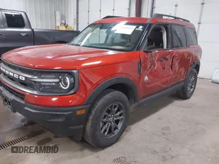 2024 Ford Bronco Sport Big Bend z VIN 3FMCR9B6XRRE82851, wystawiony jako IAAI lot #41999432 z przebiegiem 26 825 mil mil oraz . Historia ofert i sprzedaży dostępna na DreamBid. Obrazek 2.