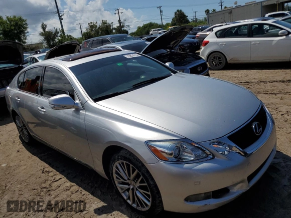 2008 Lexus GS 350 with VIN JTHCE96S280014374, listed as a Copart auction lot 73814724 with 0 mi miles and Salvage Title. Bid and sale history available at carsss.com. Image 4.