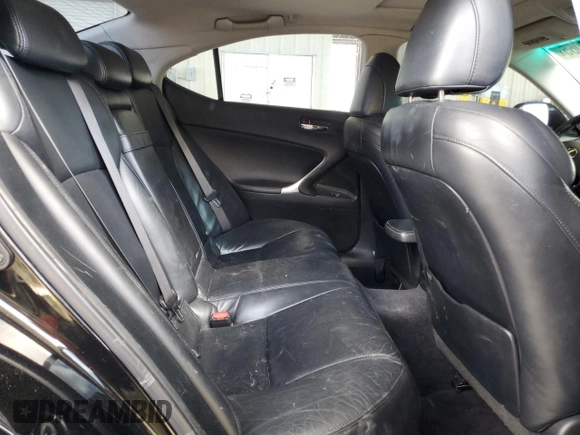 2006 Lexus IS 250 z VIN JTHBK262X65023478, wystawiony jako Copart lot #57980065 z przebiegiem 204 427 mil mil oraz Szkoda całkowita • Salvage title. Historia ofert i sprzedaży dostępna na DreamBid. Obrazek 10.