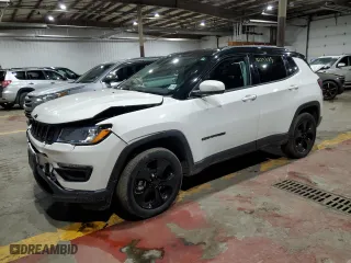 2020 Jeep Compass Latitude with VIN 3C4NJDBB4LT115247, listed as a Copart auction lot 44003185 with NaN miles and Salvage Title. Bid and sale history available at carsss.com. Image 1.