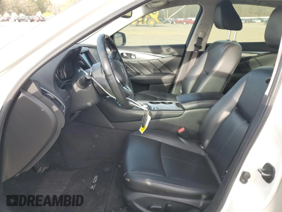 2021 Infiniti Q50 3.0t LUXE with VIN JN1EV7BP2MM703630, listed as a Copart auction lot 49622135 with 60,304 mi miles and Salvage Title. Bid and sale history available at carsss.com. Image 7.