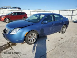 2010 Mercury Milan Premier with VIN 3MEHM0CG2AR632028, listed as a Copart auction lot 47424704 with 90,538 mi miles and Salvage Title. Bid and sale history available at carsss.com. Image 1.