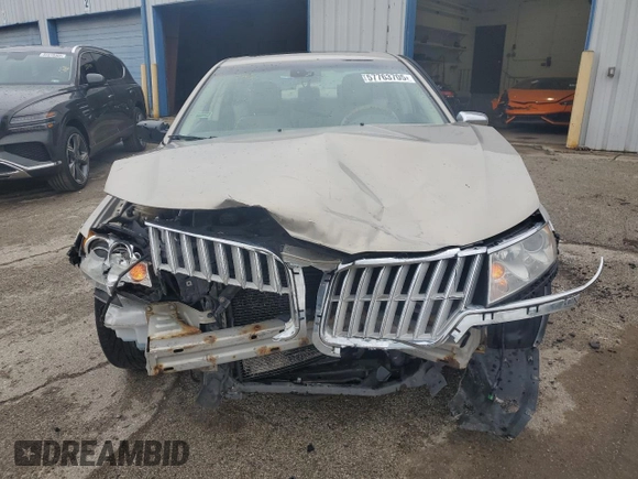 2010 Lincoln MKZ with VIN 3LNHL2JC9AR621538, listed as a Copart auction lot 57763705 with 191,487 mi miles and Salvage title. Bid and sale history available at DreamBid. Image 5.
