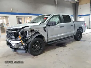 2024 Ford F-150 STX with VIN 1FTEW2LP8RKF13149, listed as a Copart auction lot 50226125 with 2,637 mi miles and Salvage Title. Bid and sale history available at carsss.com. Image 1.