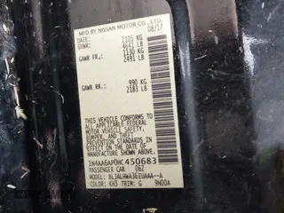 2017 Nissan Maxima SV z VIN 1N4AA6AP0HC450683, wystawiony jako IAAI lot #42101171 z przebiegiem 105 894 mil mil oraz . Historia ofert i sprzedaży dostępna na DreamBid. Obrazek 9.