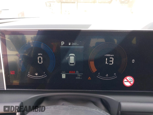 2025 Hyundai Tucson SEL z VIN 5NMJB3DE9SH554856, wystawiony jako IAAI lot #42460268 z przebiegiem 688 mil mil oraz . Historia ofert i sprzedaży dostępna na DreamBid. Obrazek 7.