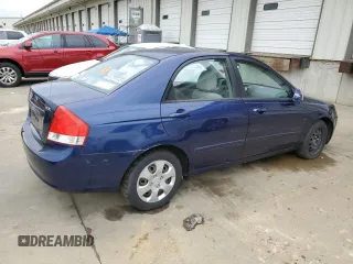 2007 Kia Spectra EX with VIN KNAFE121475440191, listed as a Copart auction lot 72622934 with 127,003 mi miles and Clean Title. Bid and sale history available at carsss.com. Image 3.