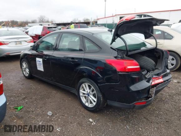 2016 Ford Focus SE with VIN 1FADP3F23GL280843, listed as a IAAI auction lot 41917538 with 125,392 mi miles. Bid and sale history available at carsss.com. Image 3.