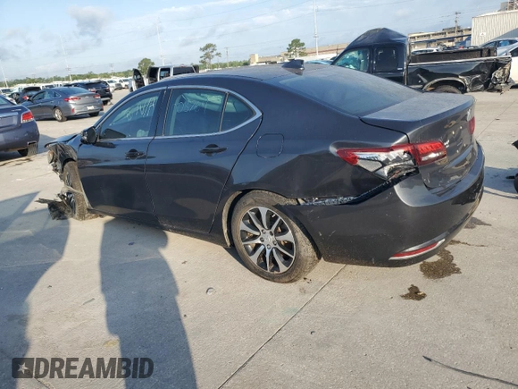 2016 Acura TLX with VIN 19UUB1F33GA008764, listed as a Copart auction lot 53003715 with 81,496 mi miles and Salvage title. Bid and sale history available at DreamBid. Image 2.
