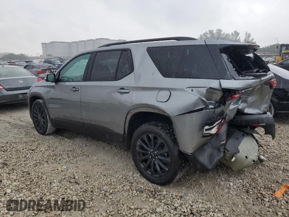 2023 Chevrolet Traverse RS with VIN 1GNERJKW7PJ228236, listed as a Copart auction lot 88091645 with 17,256 mi miles and Salvage Title. Bid and sale history available at carsss.com. Image 2.
