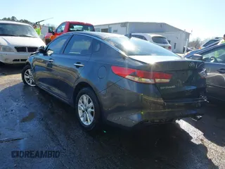 2017 Kia Optima LX with VIN 5XXGT4L34HG129887, listed as a IAAI auction lot 41653680 with 123,350 mi miles. Bid and sale history available at carsss.com. Image 3.