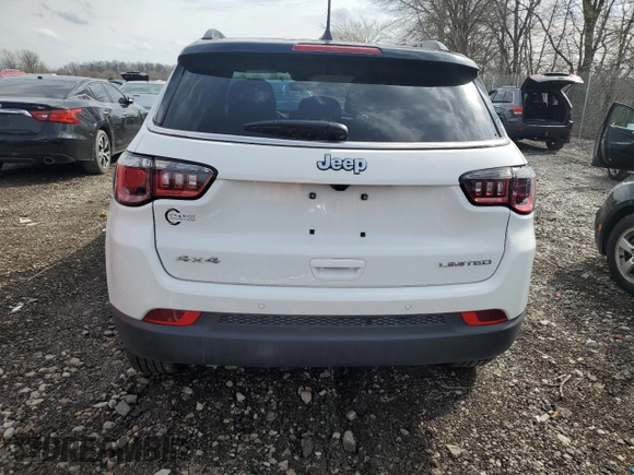 2025 Jeep Compass Limited with VIN 3C4NJDCN5ST535008, listed as a Copart auction lot 51478075 with 370 mi miles and Salvage title. Bid and sale history available at DreamBid. Image 6.