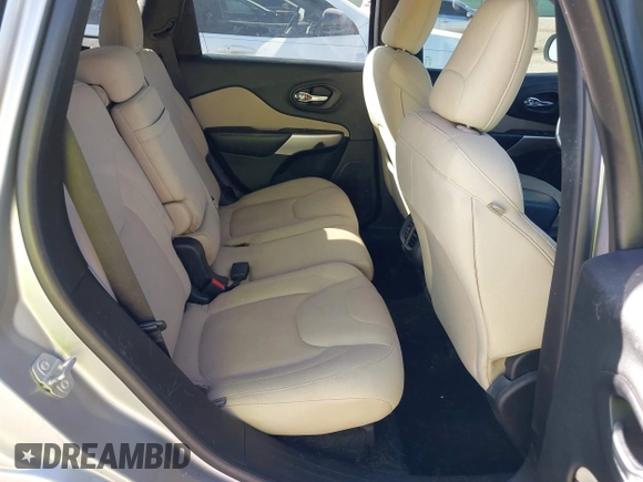 2017 Jeep Cherokee Latitude with VIN 1C4PJLCBXHW573751, listed as a IAAI auction lot 42220184 with 127,362 mi miles and . Bid and sale history available at DreamBid. Image 8.