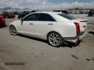 2014 Cadillac ATS Premium with VIN 1G6AF5SX5E0161898, listed as a Copart auction lot 68370014 with 131,129 mi miles and Salvage Title. Bid and sale history available at carsss.com. Image 2.