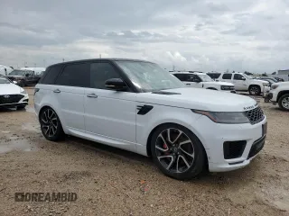 2018 Land Rover Range Rover Sport HSE Dynamic with VIN SALWV2SV7JA698496, listed as a Copart auction lot 54255505 with 116,177 mi miles and Clean Title. Bid and sale history available at carsss.com. Image 4.