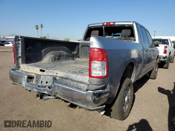 2024 Ram 2500 Big Horn with VIN 3C6UR5DJ8RG413310, listed as a Copart auction lot 60254495 with 7,369 mi miles and Clean title. Bid and sale history available at DreamBid. Image 3.