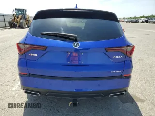 2022 Acura MDX w/A-Spec Package with VIN 5J8YE1H02NL041977, listed as a Copart auction lot 54224465 with 54,585 mi miles and Salvage title. Bid and sale history available at DreamBid. Image 6.