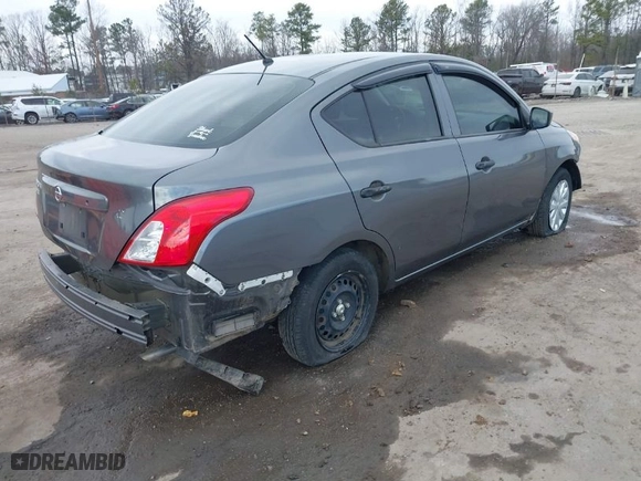 2019 Nissan Versa Sedan S with VIN 3N1CN7AP3KL870613, listed as a IAAI auction lot 41607449 with NaN miles. Bid and sale history available at carsss.com. Image 4.