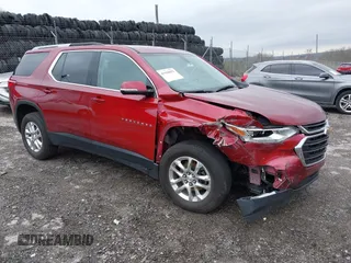 2018 Chevrolet Traverse LT Cloth with VIN 1GNERGKW9JJ235103, listed as a IAAI auction lot 41944025 with 79,224 mi miles. Bid and sale history available at carsss.com. Image 1.
