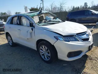 2017 Acura RDX w/Technology Pkg with VIN 5J8TB4H59HL036196, listed as a IAAI auction lot 41787076 with 1 mi miles. Bid and sale history available at carsss.com. Image 1.