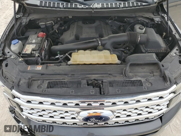 2018 Ford Expedition Platinum with VIN 1FMJU1MT0JEA50142, listed as a Copart auction lot 76636394 with 138,469 mi miles and Salvage Title. Bid and sale history available at carsss.com. Image 13.