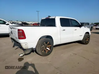 2019 Ram 1500 Big Horn with VIN 1C6SRFFT9KN538146, listed as a Copart auction lot 57605795 with 129,174 mi miles and Clean title. Bid and sale history available at DreamBid. Image 3.